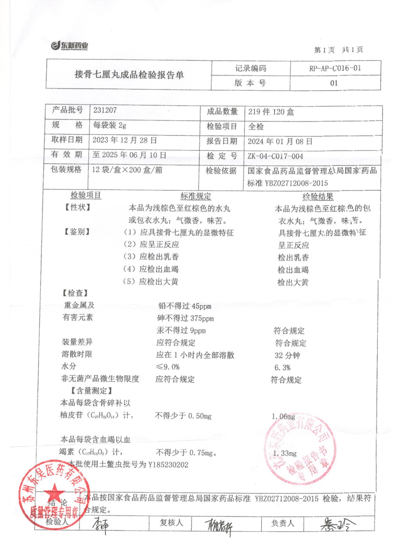 231207接骨七厘丸