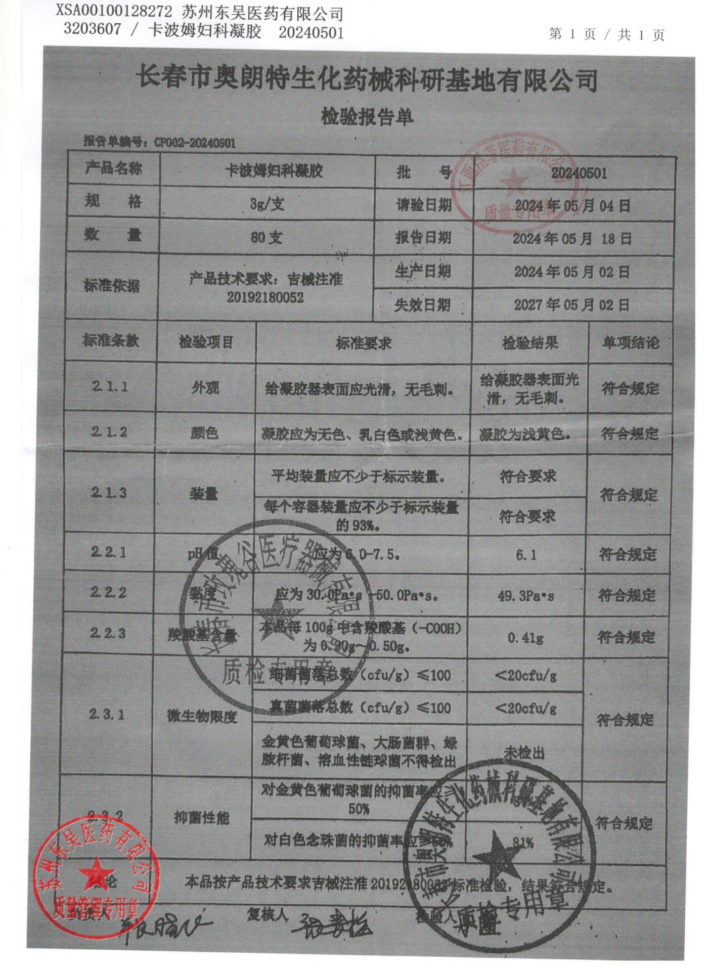 20240501卡波姆妇科凝胶