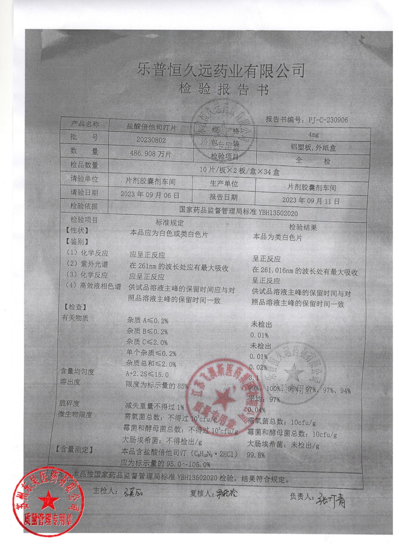 20230802盐酸倍他司汀片