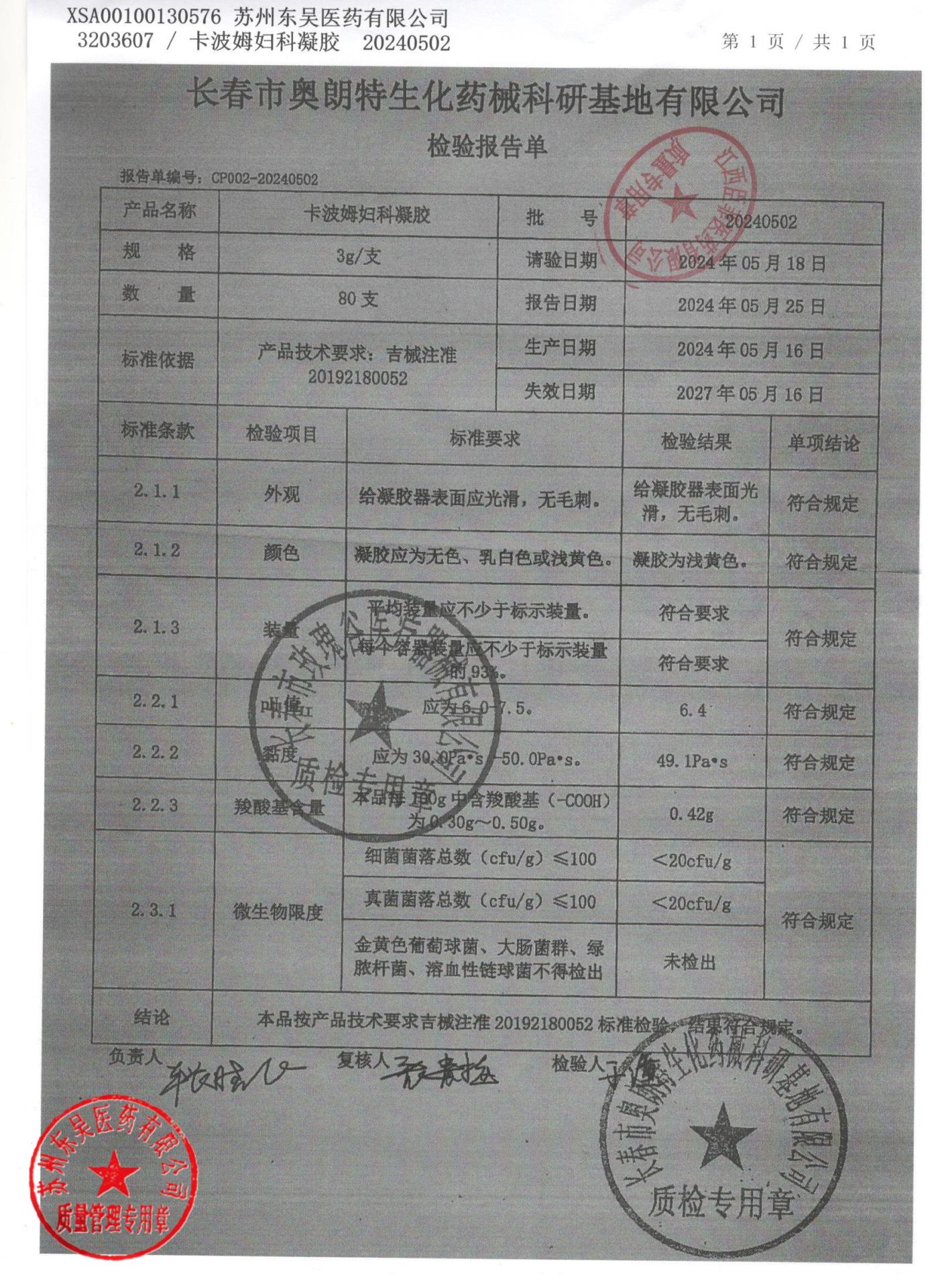 20240502卡波姆妇科凝胶