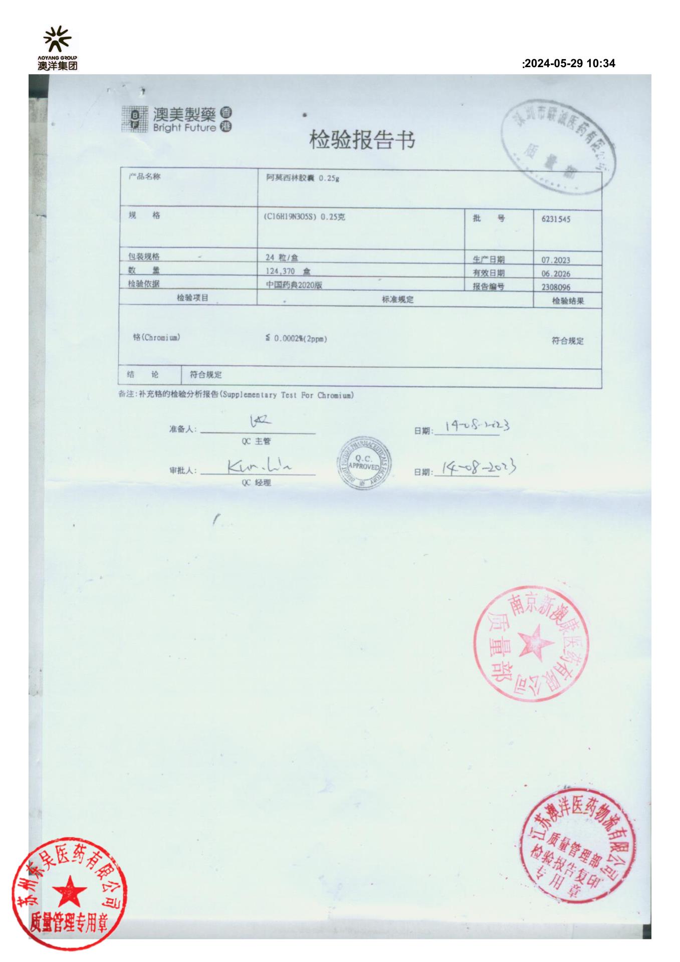 6231545阿莫西林胶囊4