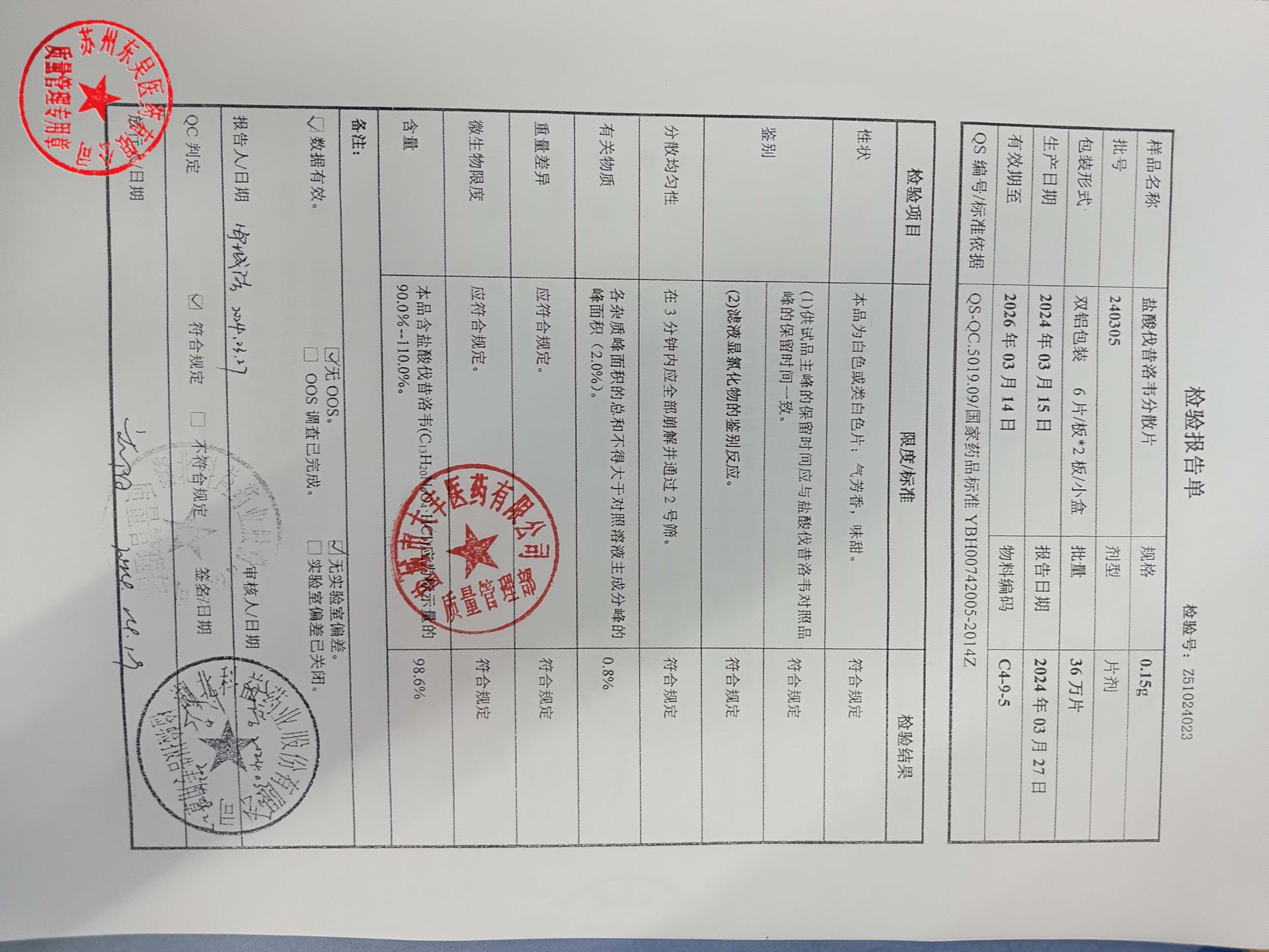 240305盐酸伐昔洛韦分散片