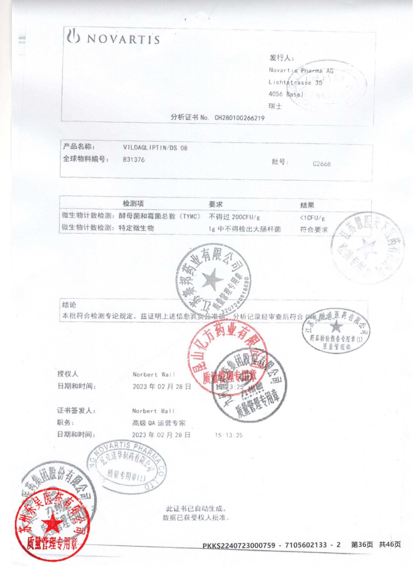 KMY81二甲双胍维格列汀片17