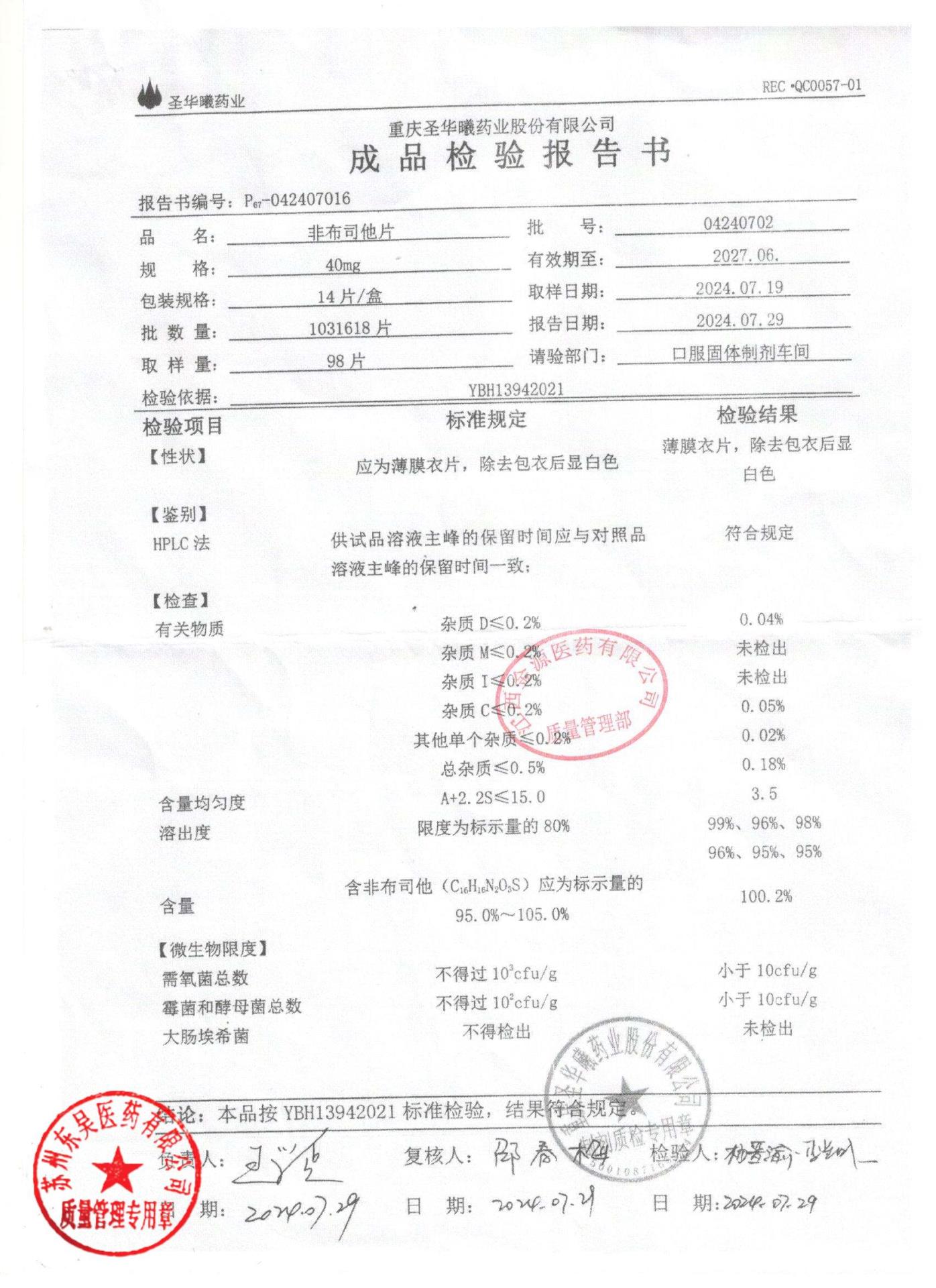 04240702非布司他片