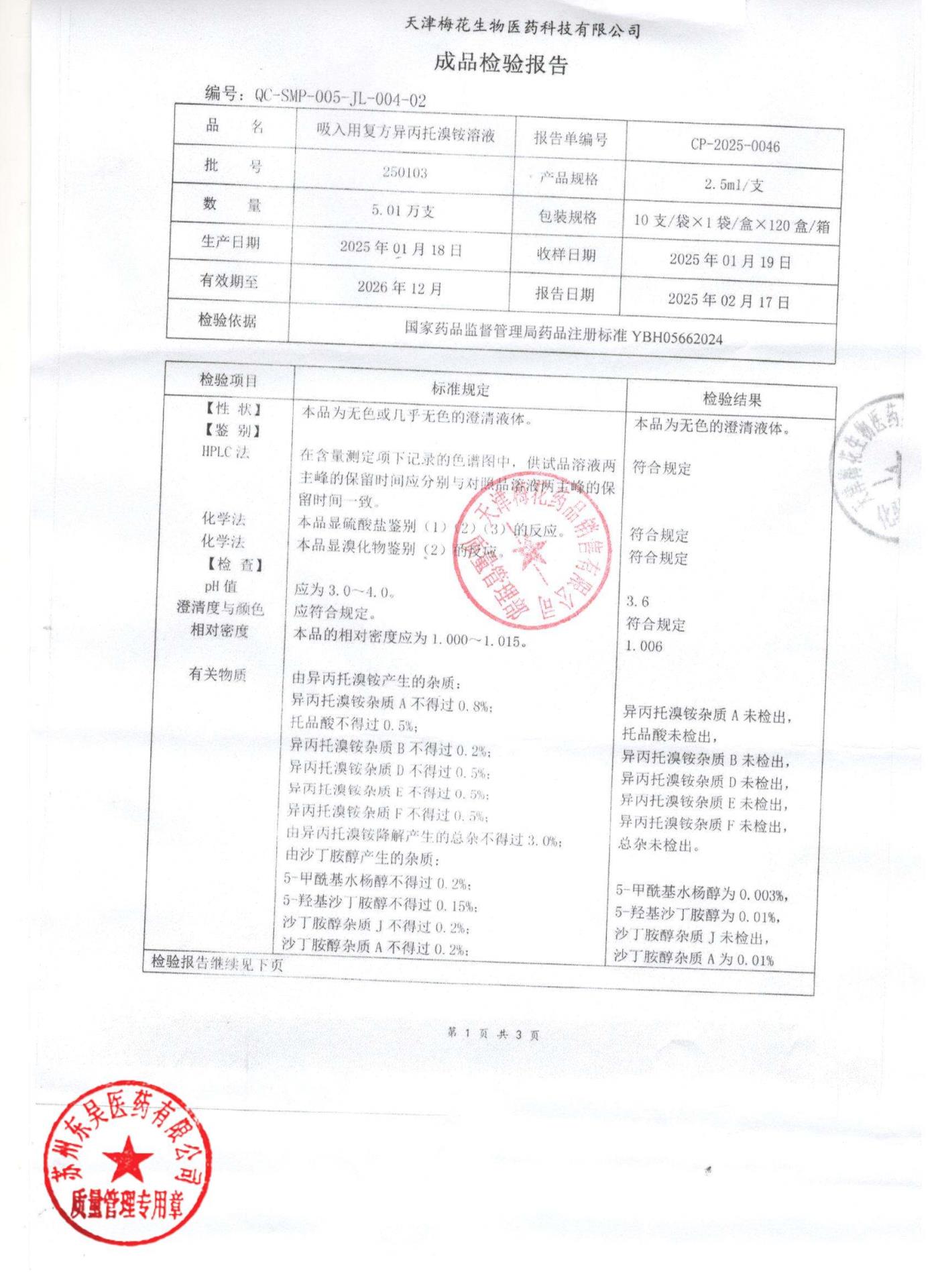 250103吸入用复方异丙托溴铵溶液1