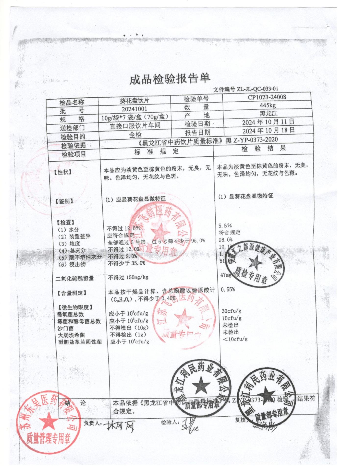 20241001葵花盘饮片