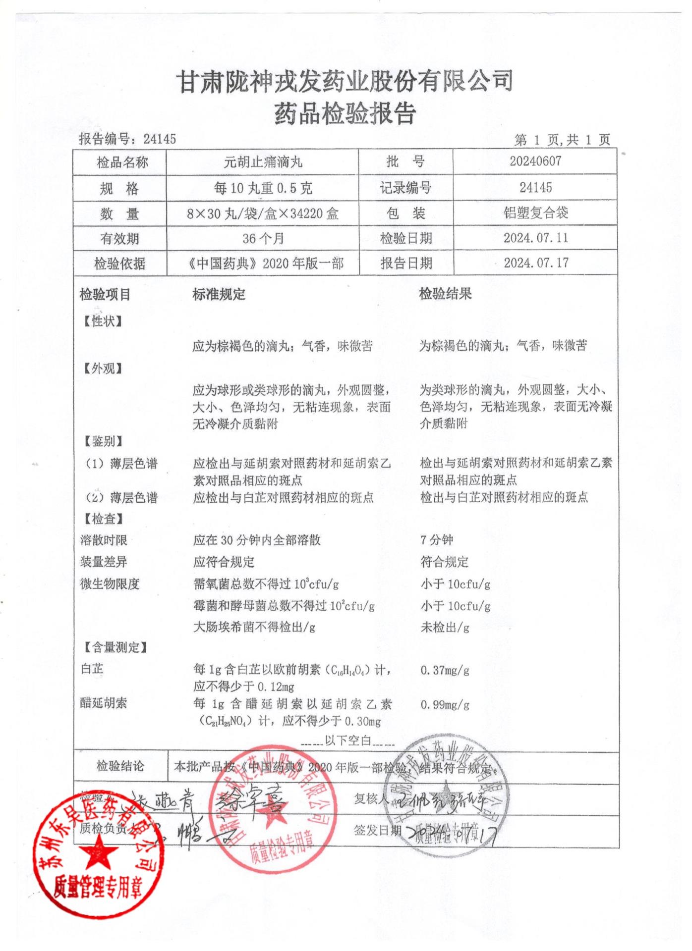 20240607元胡止痛滴丸
