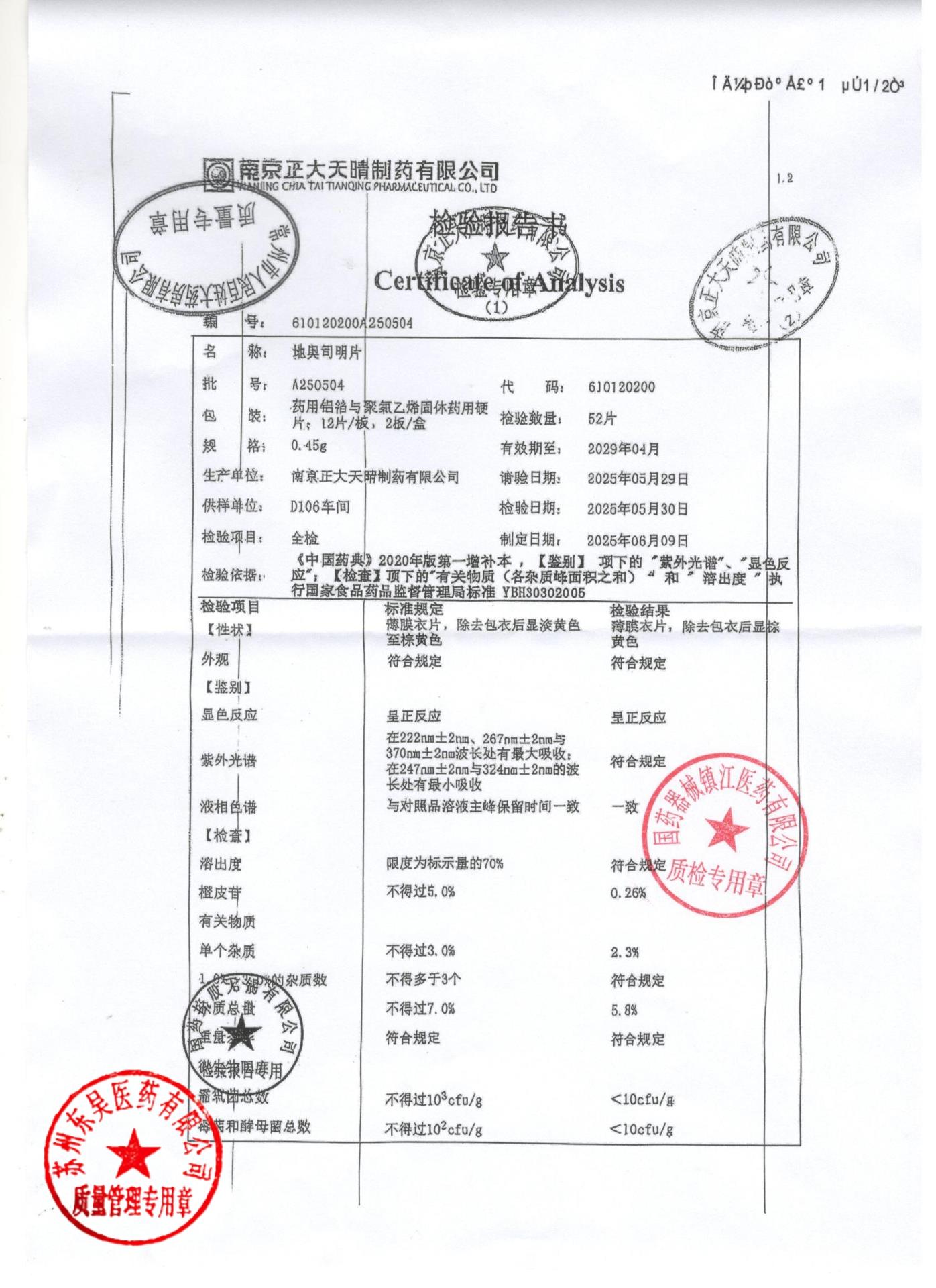 A250504地奥司明片1