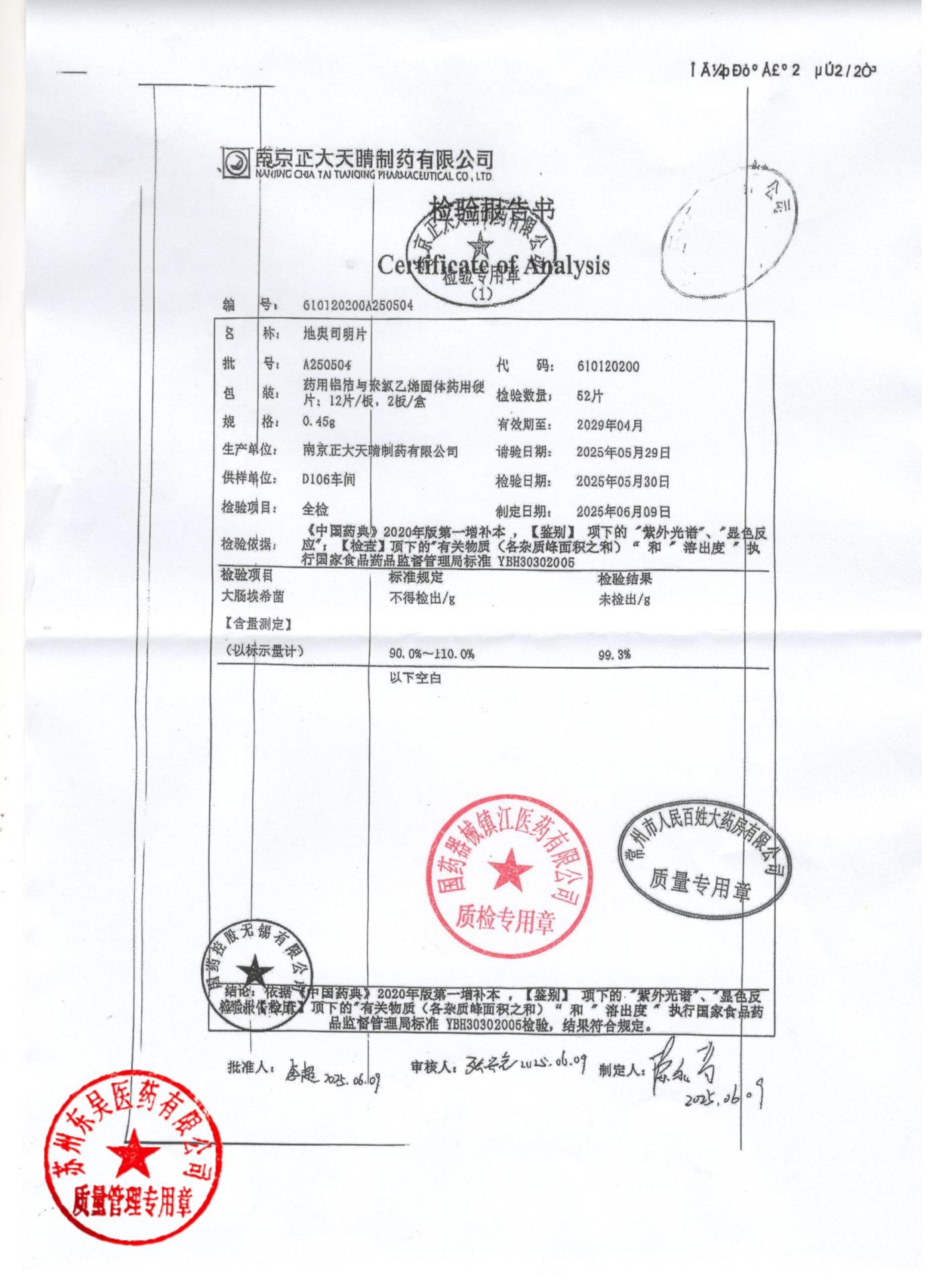 A250504地奥司明片2