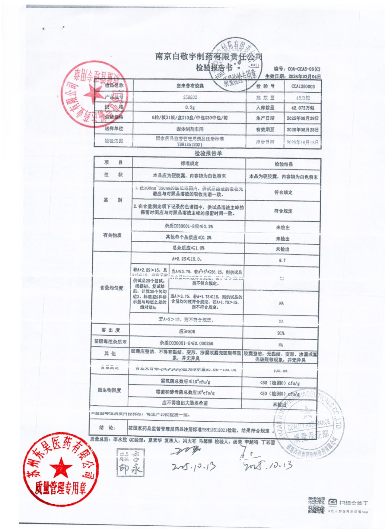 250803塞来昔布胶囊1