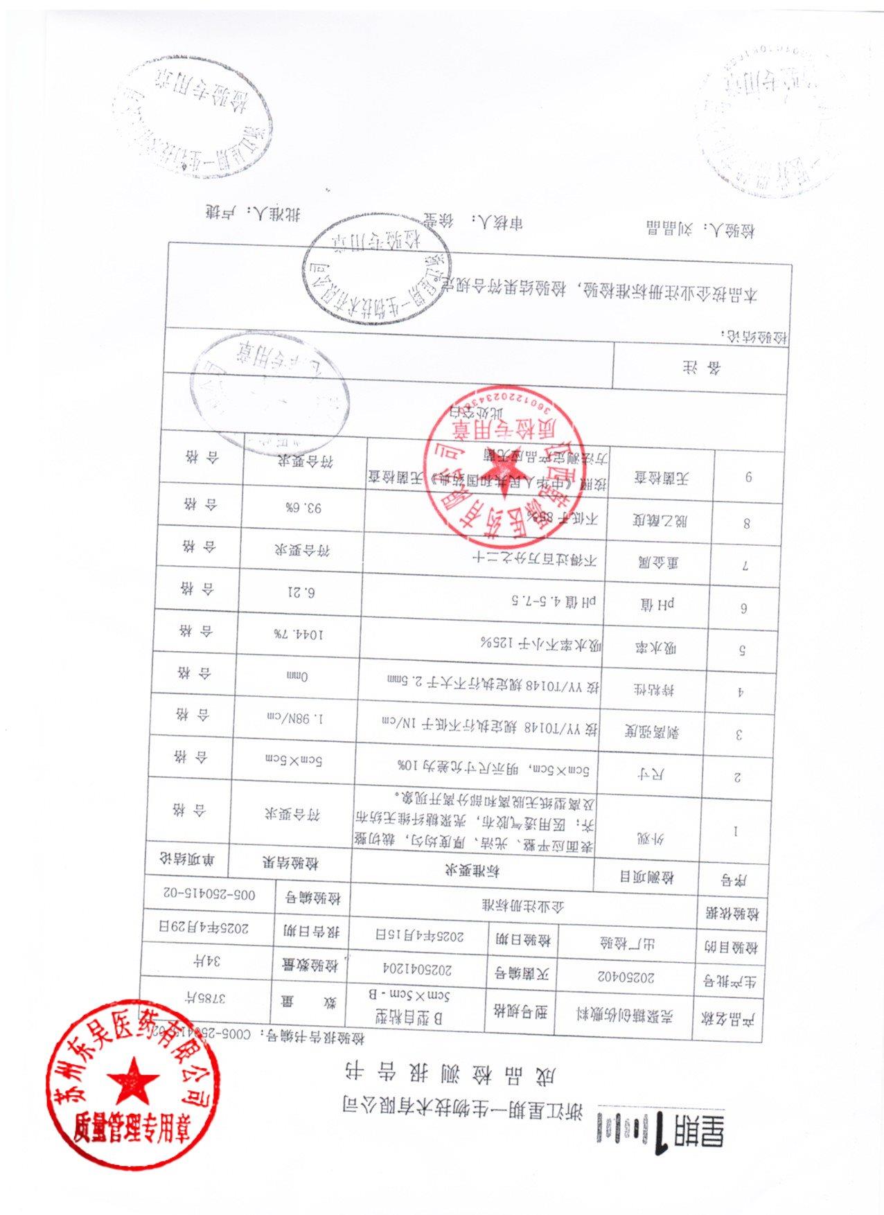 20250402壳聚糖创伤敷料