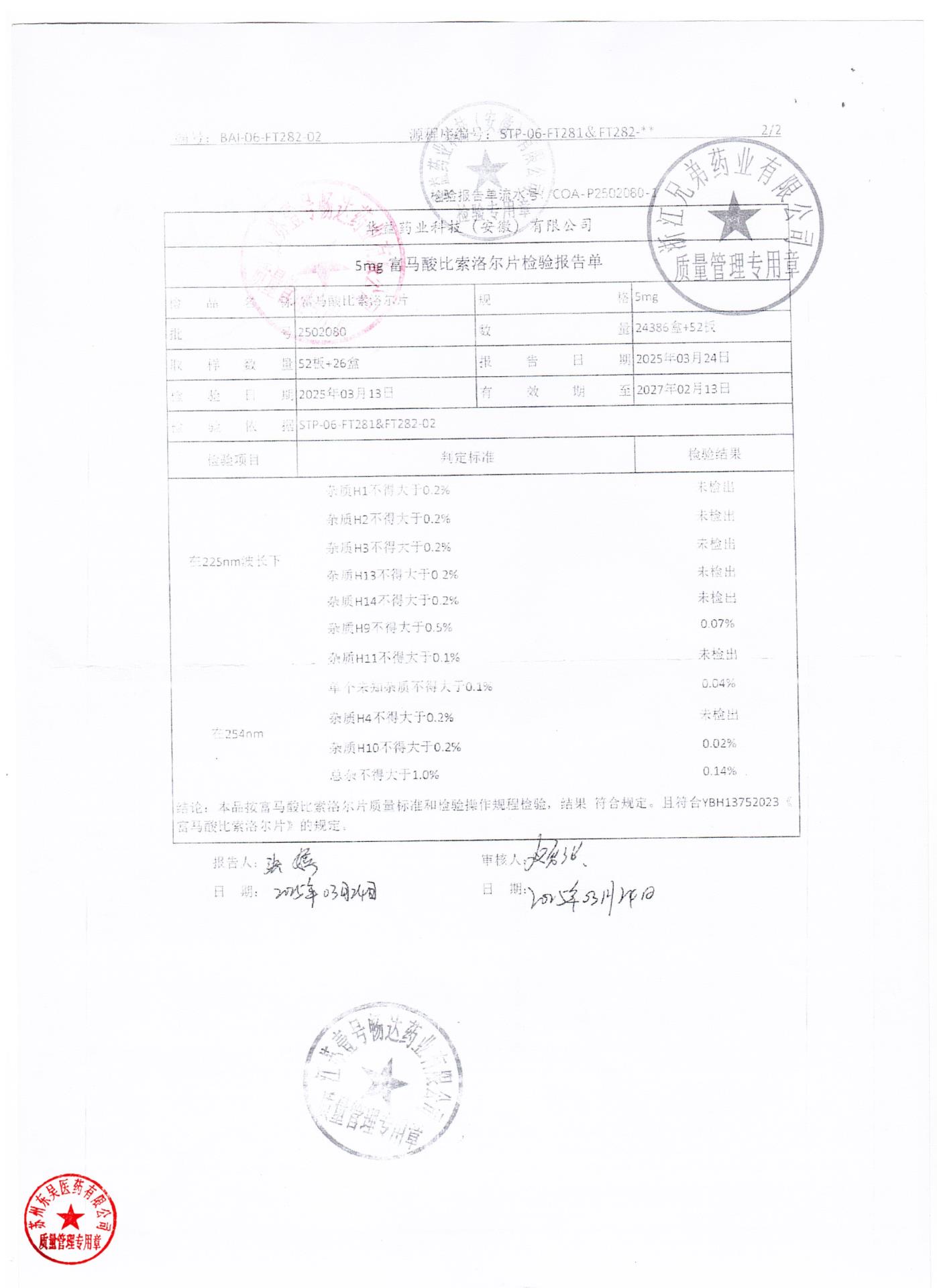 2511049富马酸比索洛尔片4