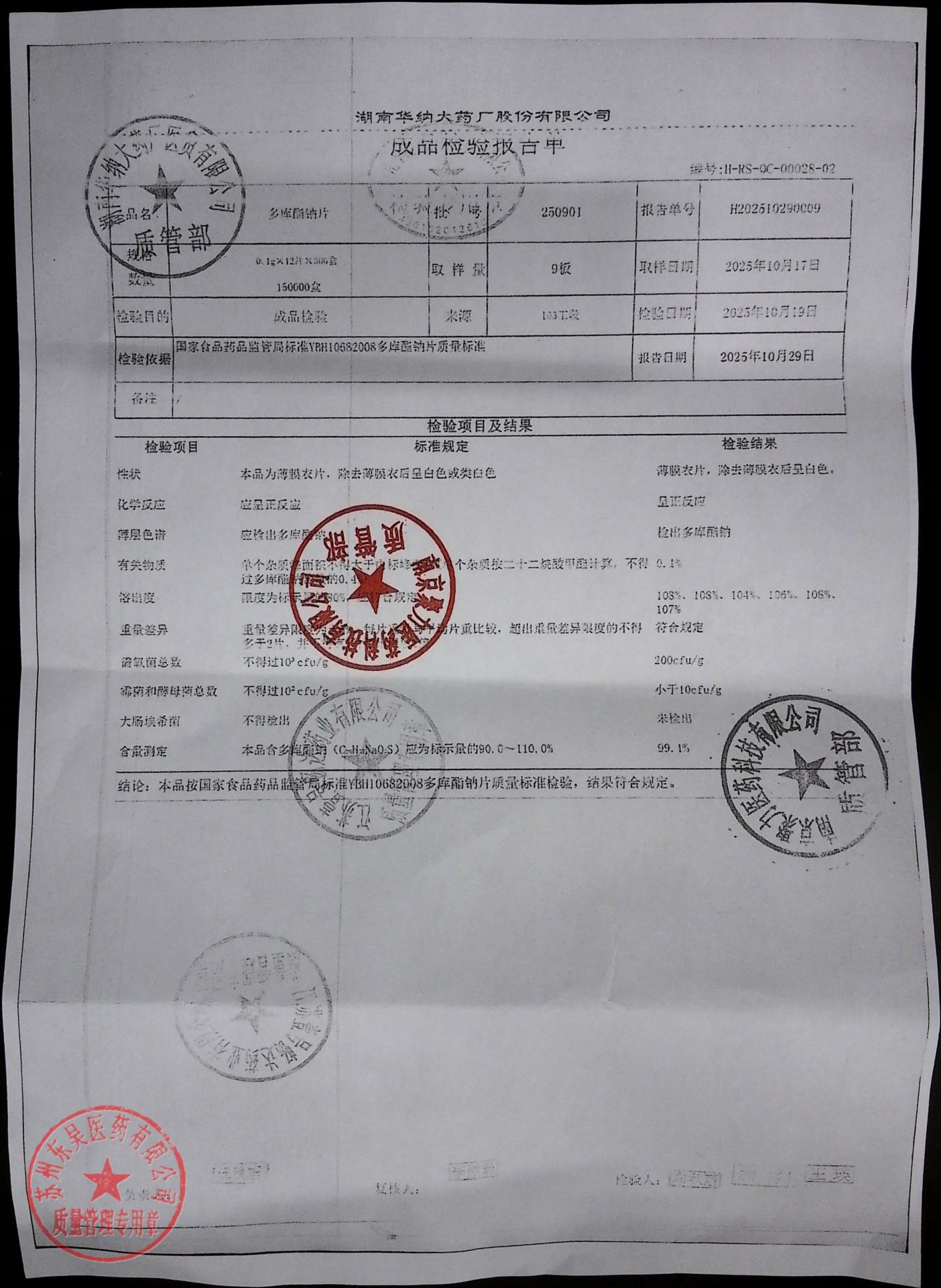 250901多库酯钠片