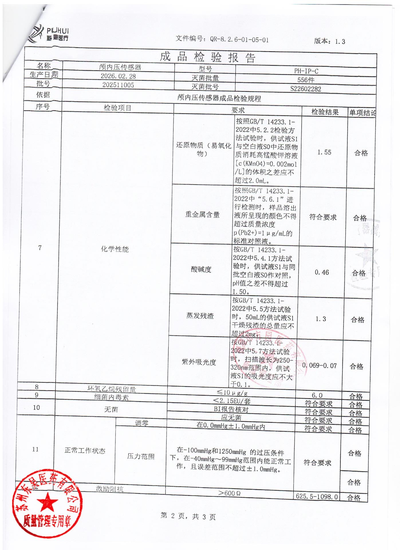 202511005颅内压传感器2