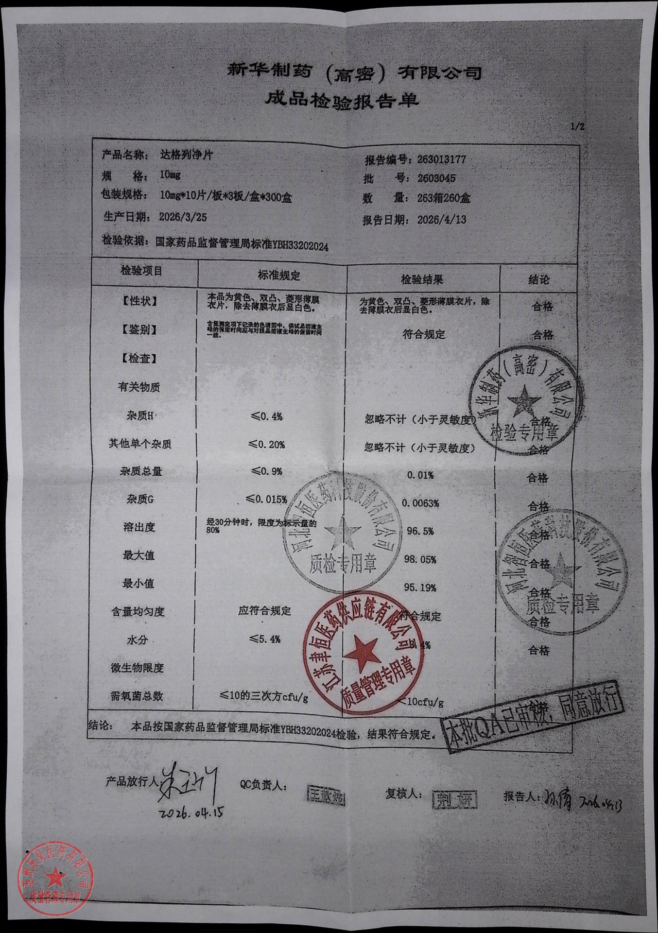 2603045达格列净片1