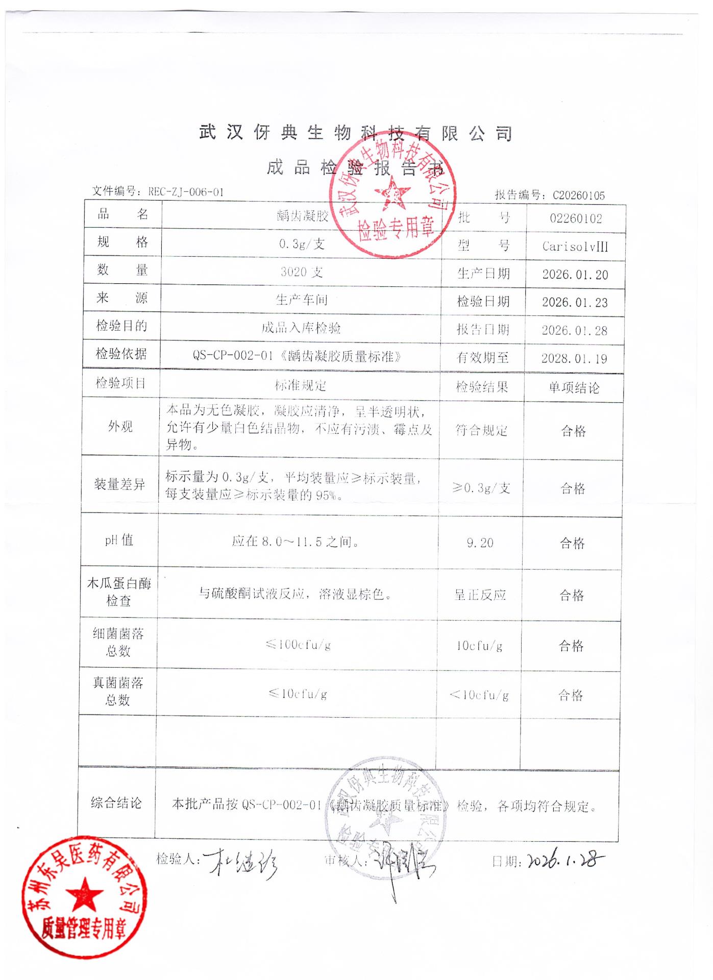 02260102龋齿凝胶