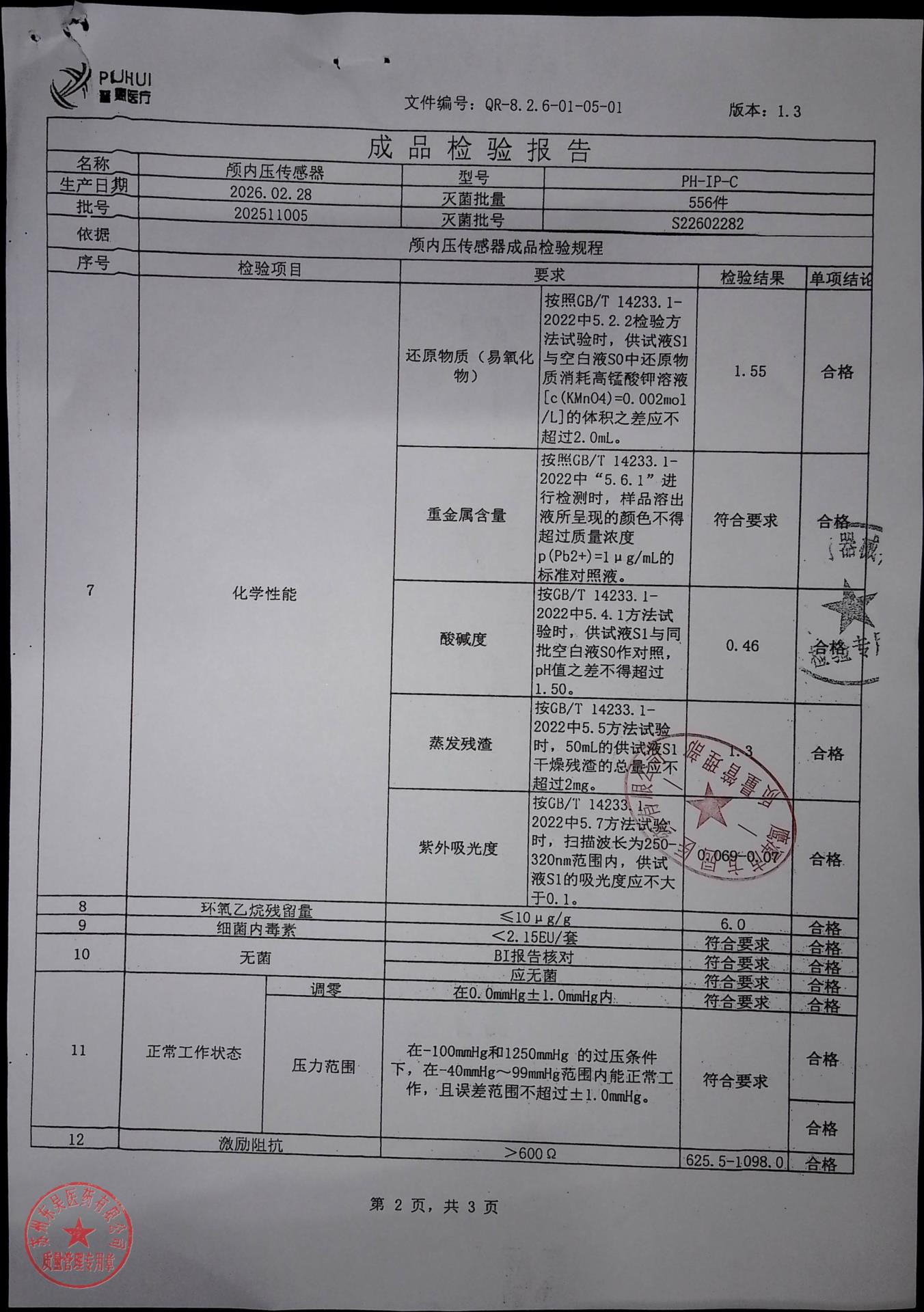 202511005颅内压传感器2