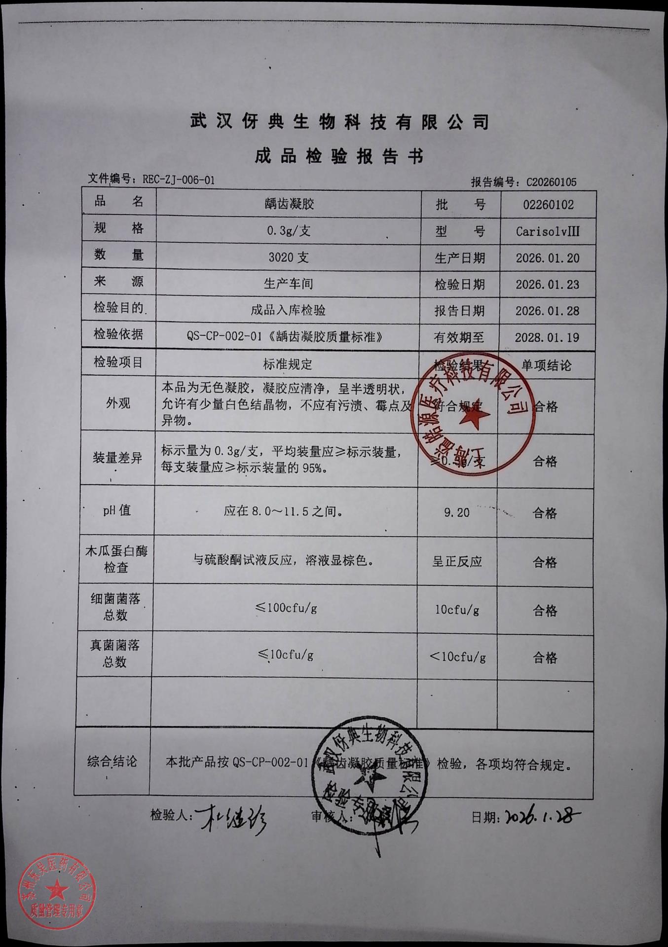 02260102龋齿凝胶
