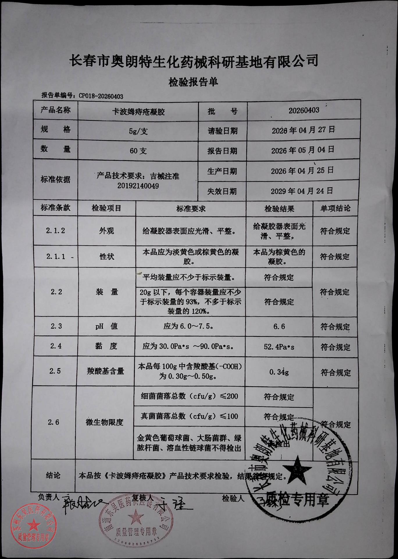 20260403卡波姆痔疮凝胶