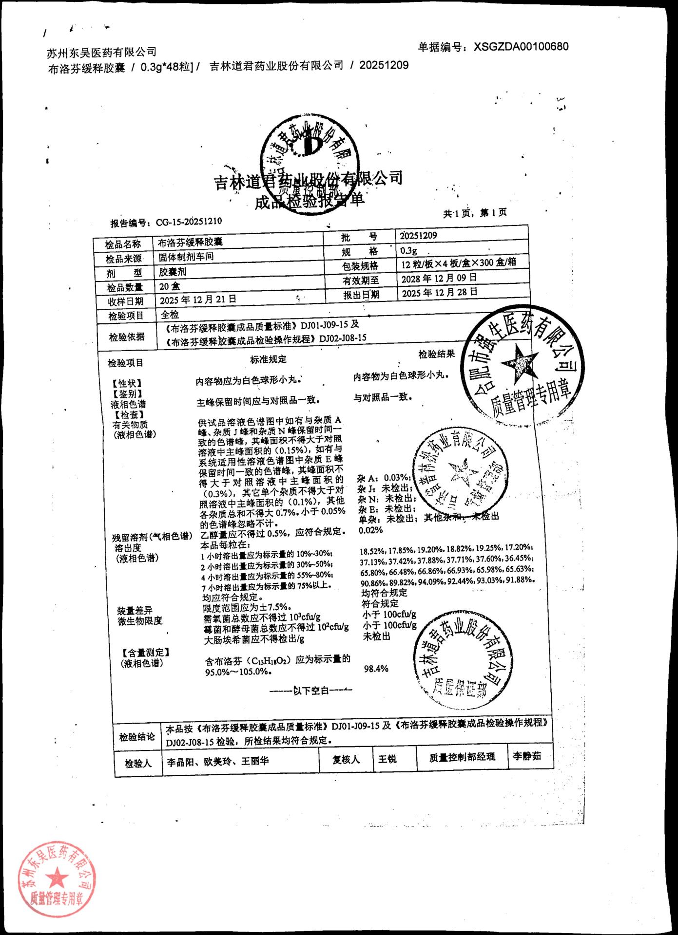 20251209布洛芬缓释胶囊