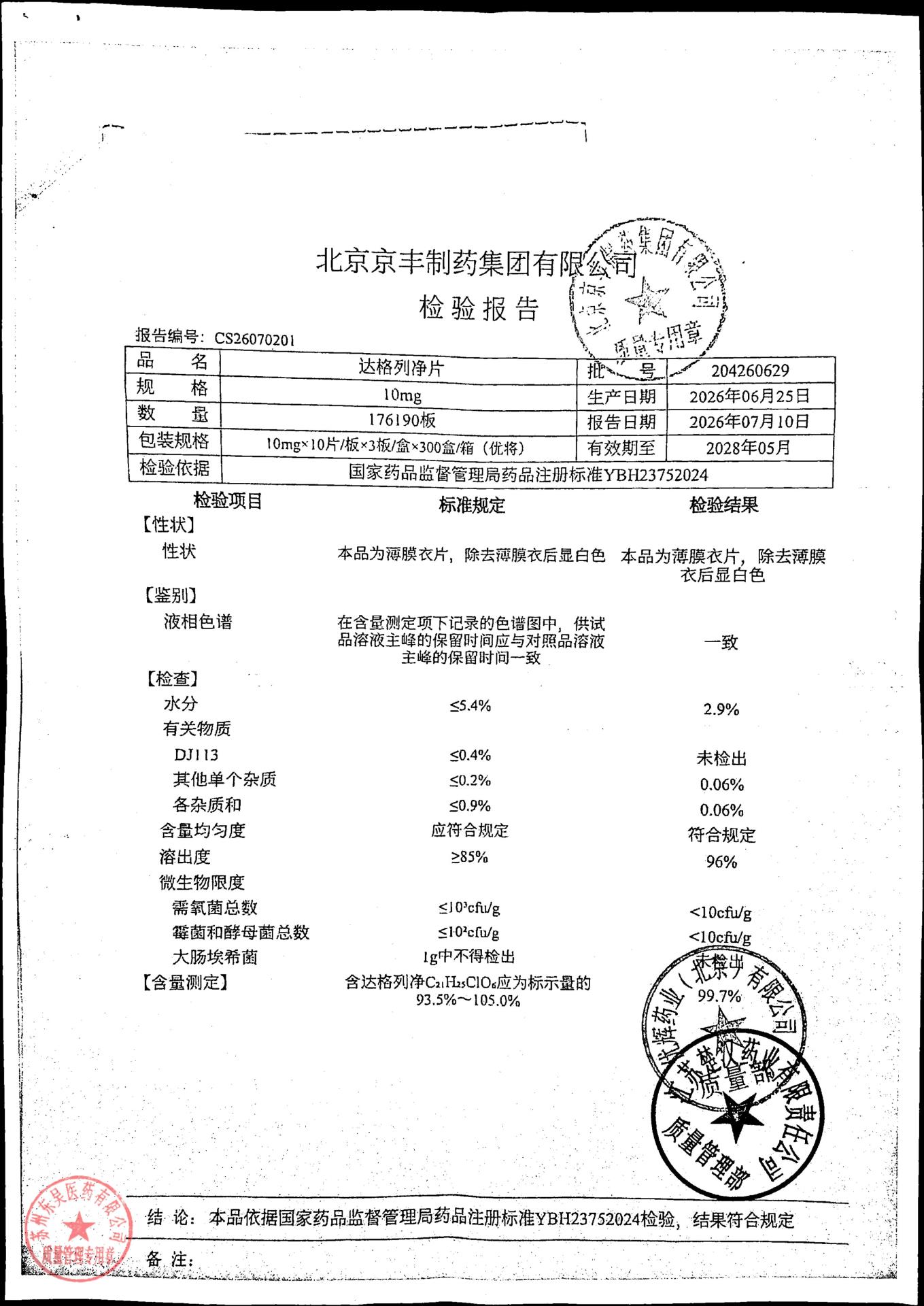 204260629达格列净片