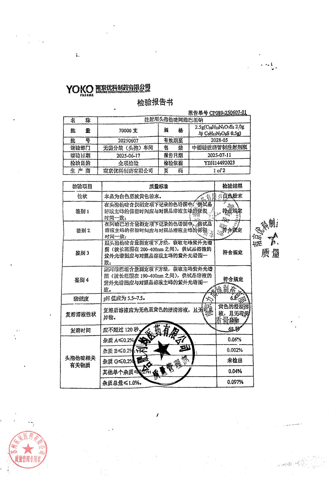 20250607注射用头孢他啶阿维巴坦纳2