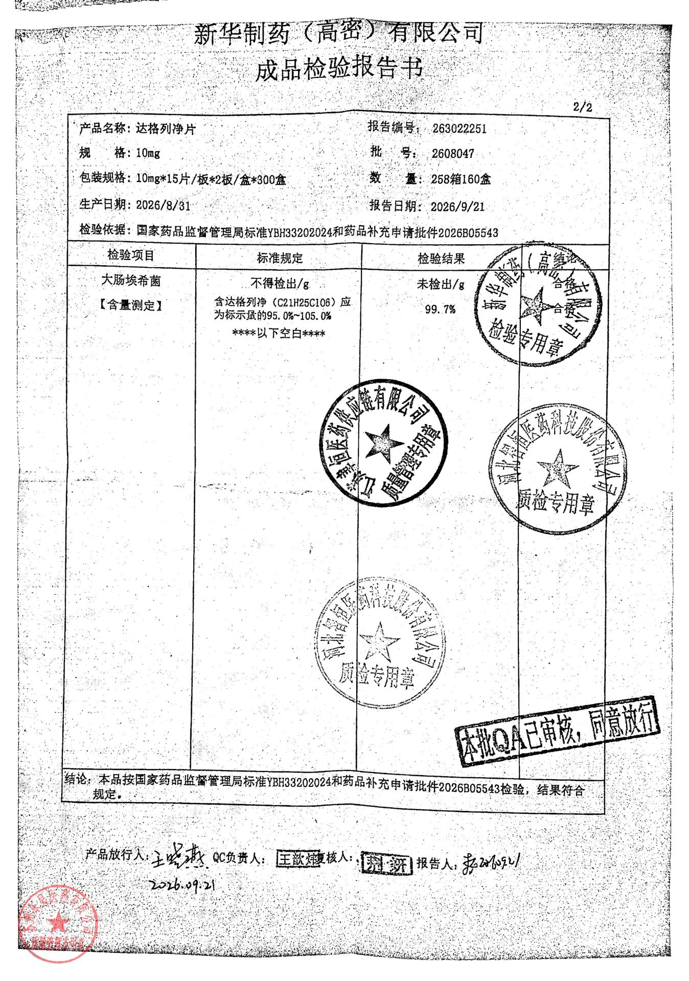 2608047达格列净片2